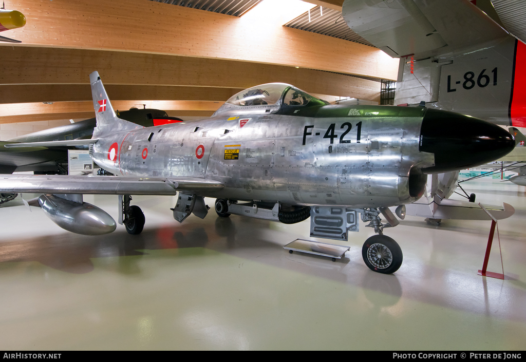 Aircraft Photo of F-421 | North American F-86D Sabre | Denmark - Air Force | AirHistory.net #27231