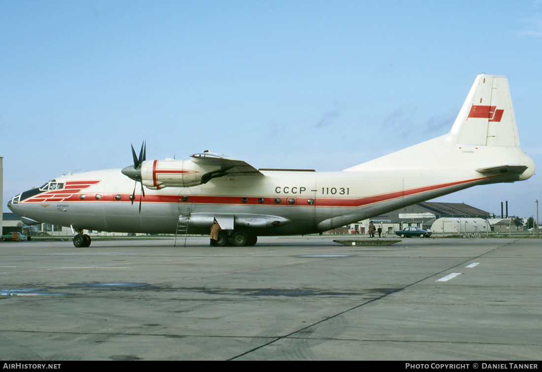 Aircraft Photo of CCCP-11031 | Antonov An-12B | Aeroflot | AirHistory.net #27262