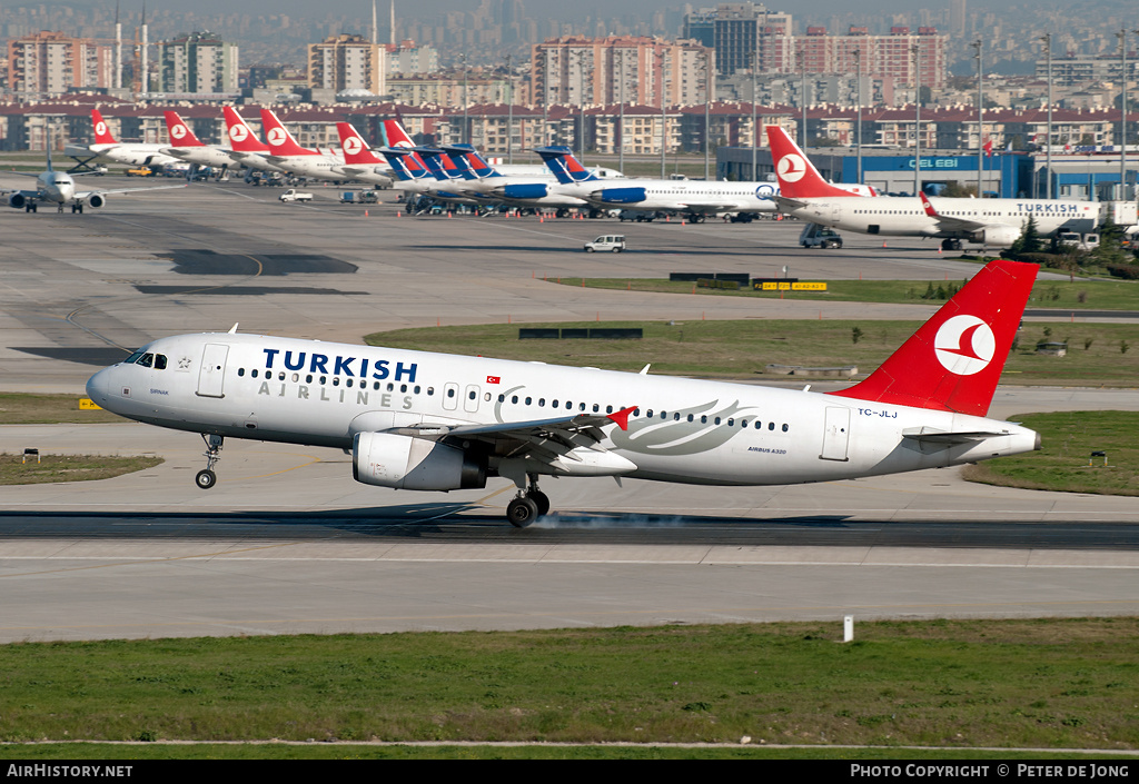 Aircraft Photo of TC-JLJ | Airbus A320-232 | Turkish Airlines | AirHistory.net #27263