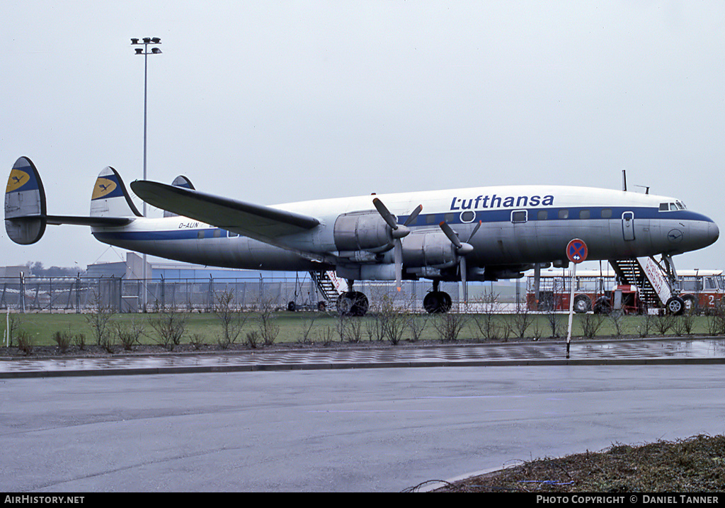Aircraft Photo of D-ALIN | Lockheed L-1049G Super Constellation | Lufthansa | AirHistory.net #27265