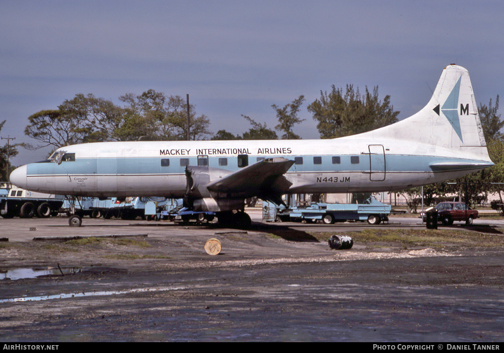 Aircraft Photo of N443JM | Convair 440-86 Metropolitan | Mackey International Airlines | AirHistory.net #27270