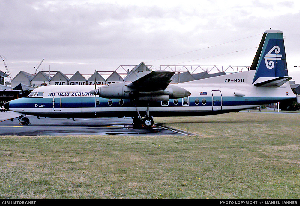 Aircraft Photo of ZK-NAO | Fokker F27-500 Friendship | Air New Zealand | AirHistory.net #27273