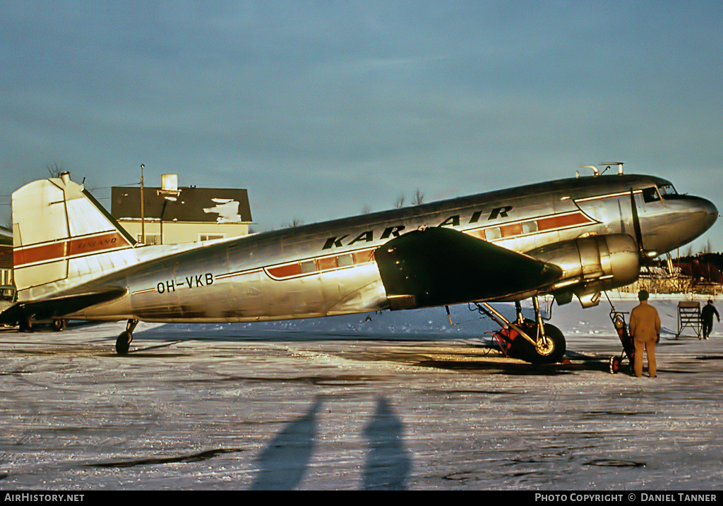 Aircraft Photo of OH-VKB | Douglas DC-3A-214 | Kar-Air | AirHistory.net #27281