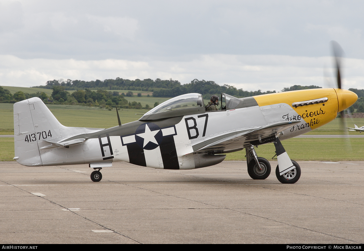 Aircraft Photo of G-BTCD / 413704 | North American P-51D Mustang | USA - Air Force | AirHistory.net #27284