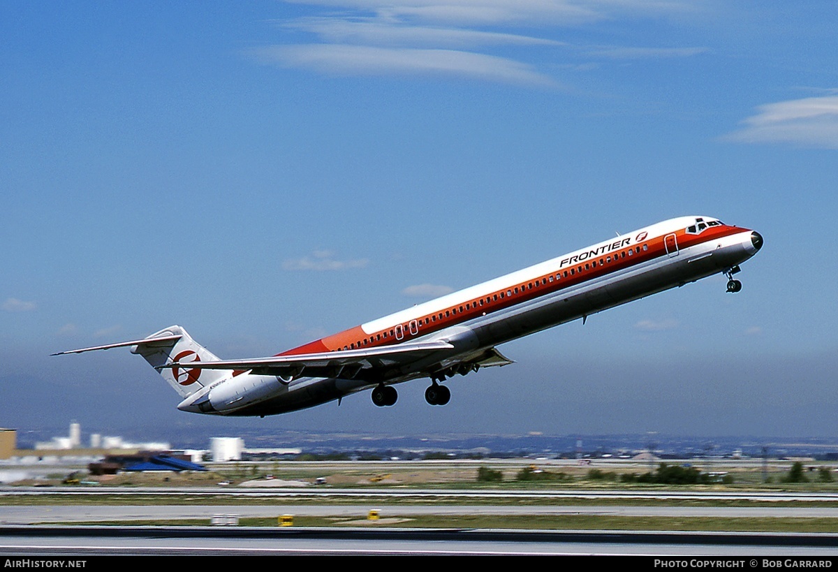 Aircraft Photo of N9803F | McDonnell Douglas MD-82 (DC-9-82) | Frontier Airlines | AirHistory.net #27290