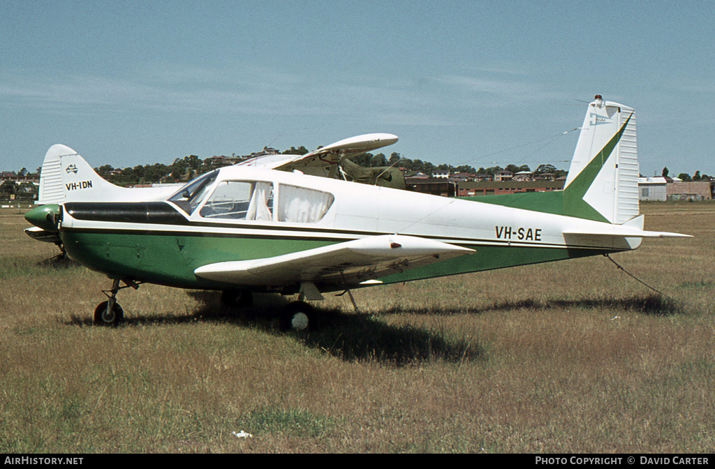 Aircraft Photo of VH-SAE | SIAI-Marchetti S-205-22R | AirHistory.net #27309