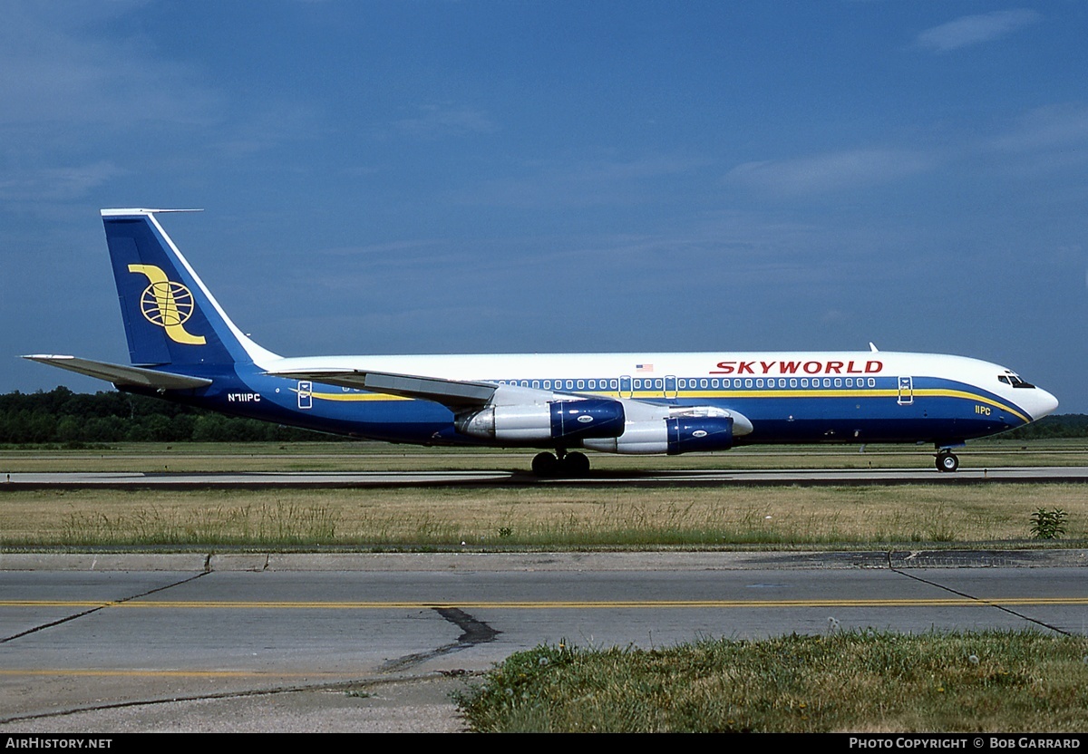 Aircraft Photo of N711PC | Boeing 707-323B | Skyworld Airlines | AirHistory.net #27322