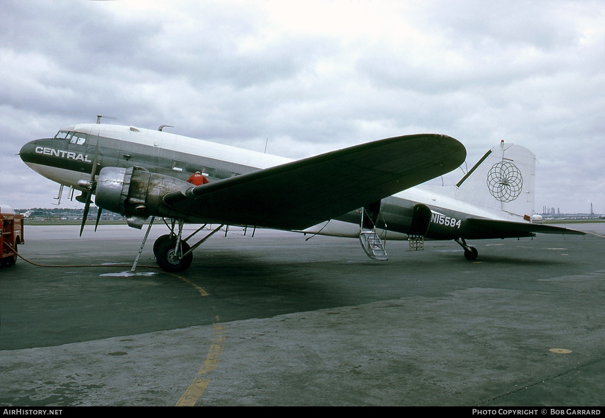 Aircraft Photo of N15584 | Douglas DC-3(C) | Central Airlines | AirHistory.net #27323