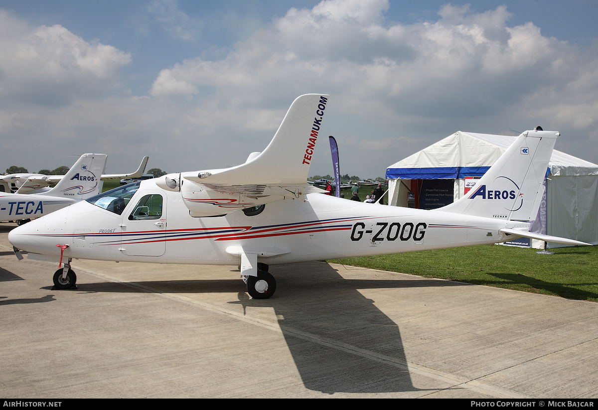 Aircraft Photo of G-ZOOG | Tecnam P-2006T | Aeros | AirHistory.net #27335