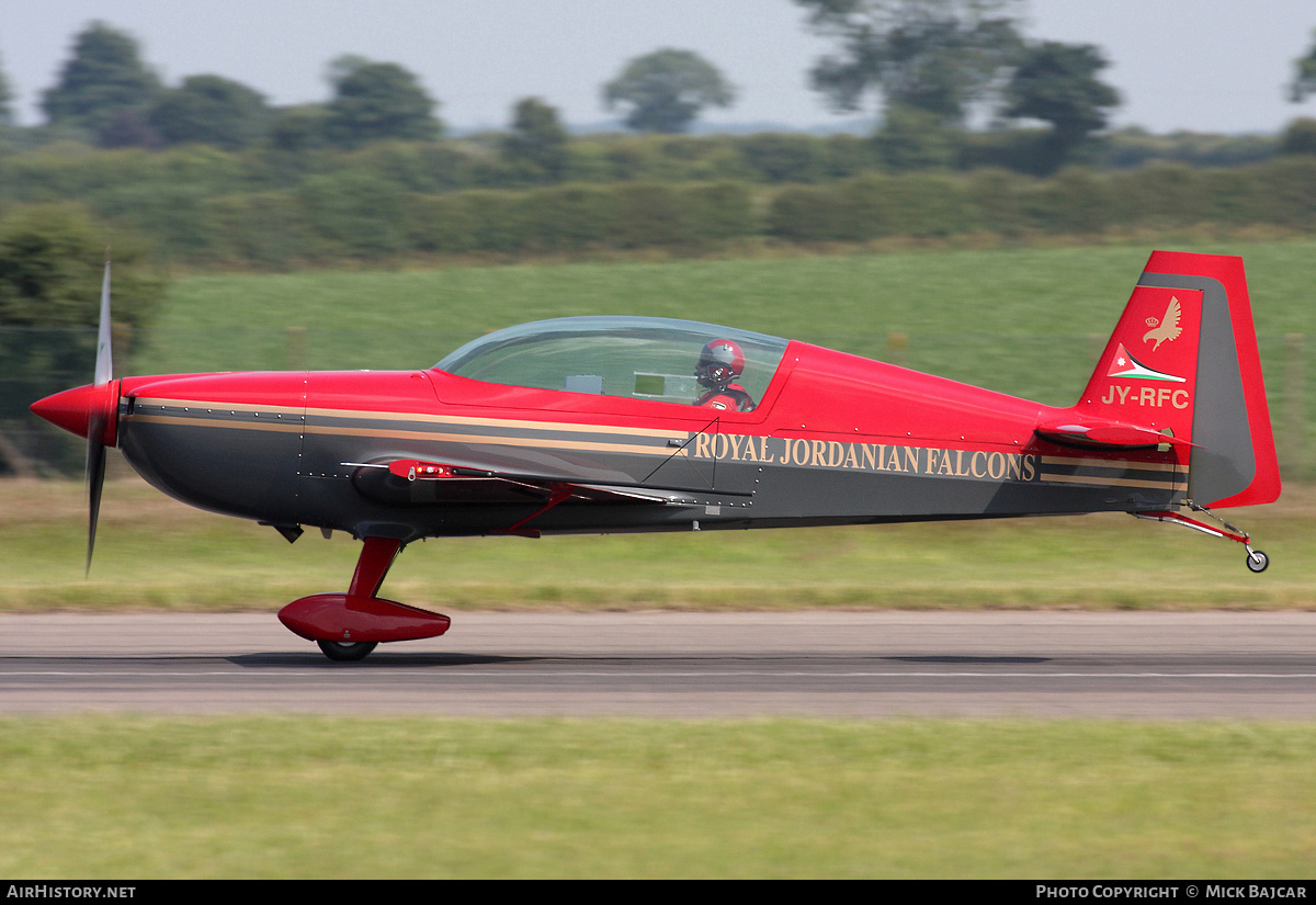 Aircraft Photo of JY-RFC | Extra EA-300L | Royal Jordanian Falcons | AirHistory.net #27337