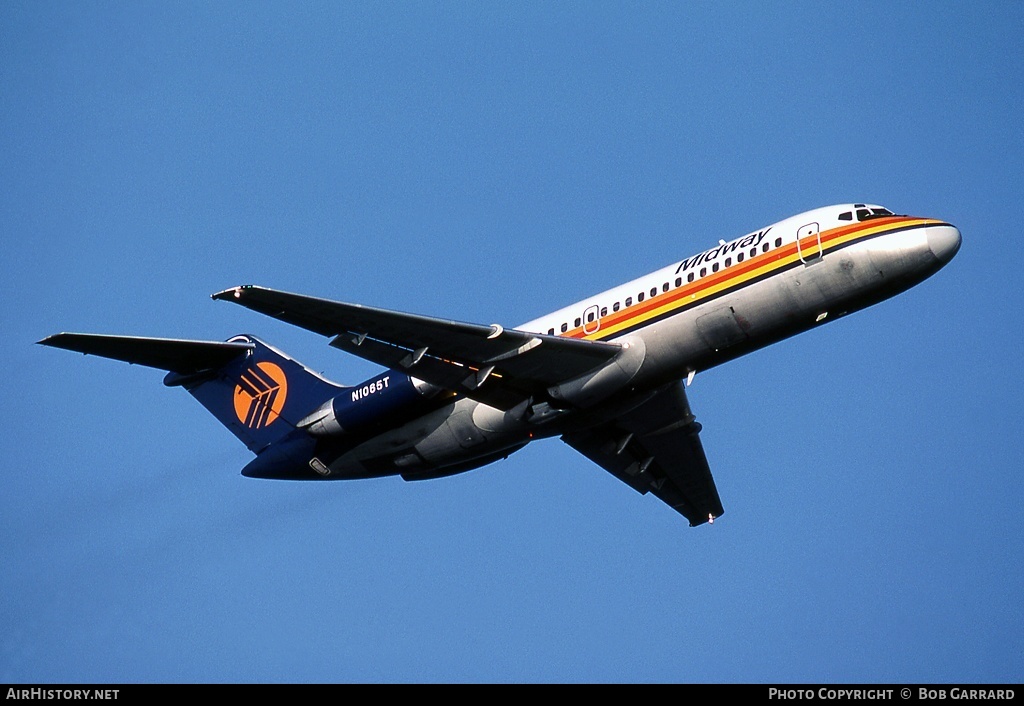 Aircraft Photo of N1065T | Douglas DC-9-15 | Midway Airlines | AirHistory.net #27343
