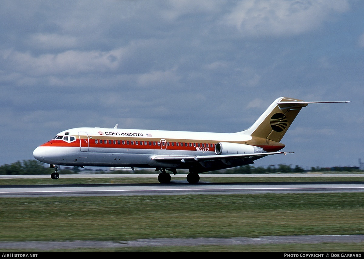 Aircraft Photo of N653TX | Douglas DC-9-14 | Continental Airlines | AirHistory.net #27349