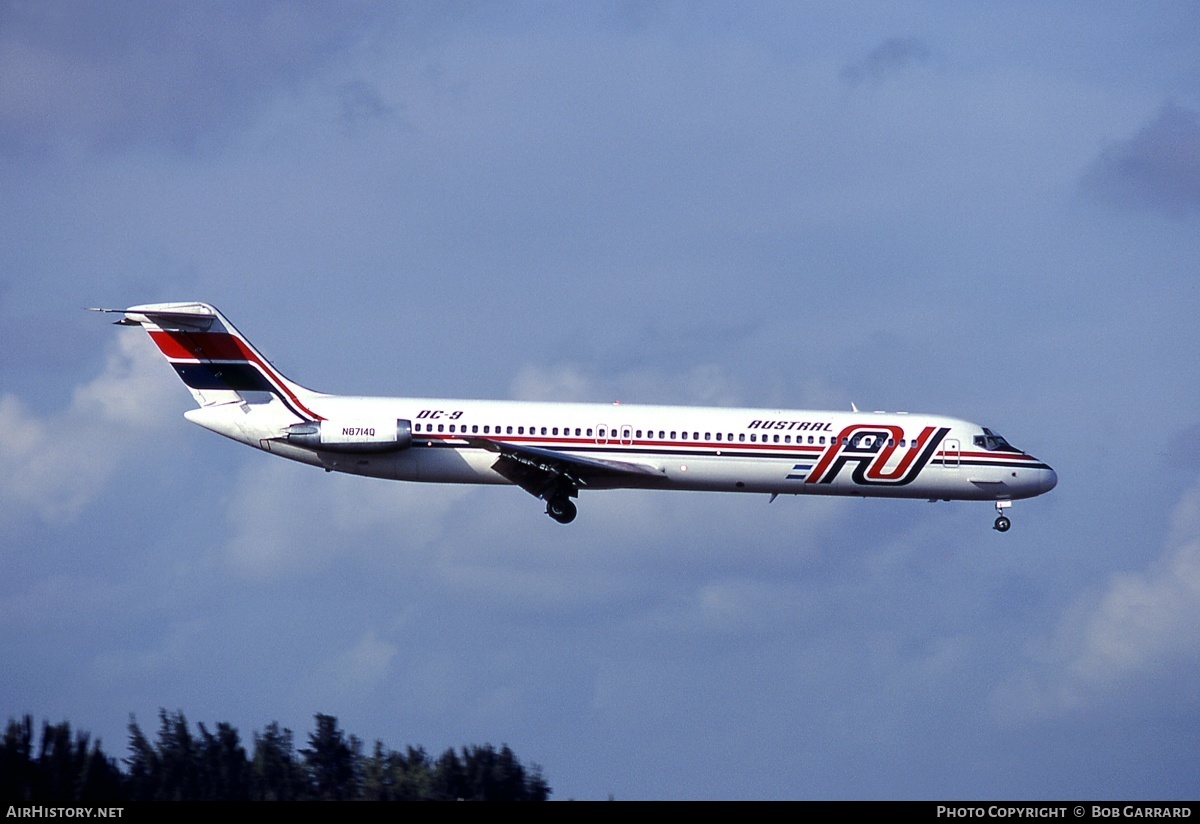 Aircraft Photo of N8714Q | McDonnell Douglas DC-9-51 | Austral Líneas Aéreas | AirHistory.net #27353