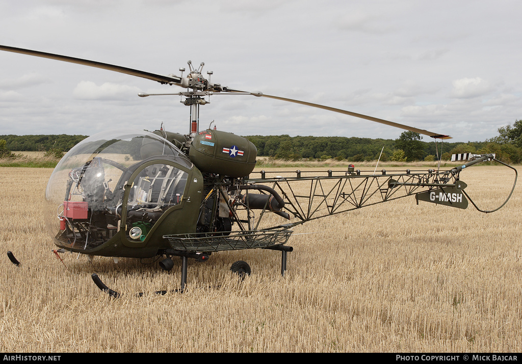 Aircraft Photo of G-MASH | Westland-Bell 47G-4A | AirHistory.net #27357