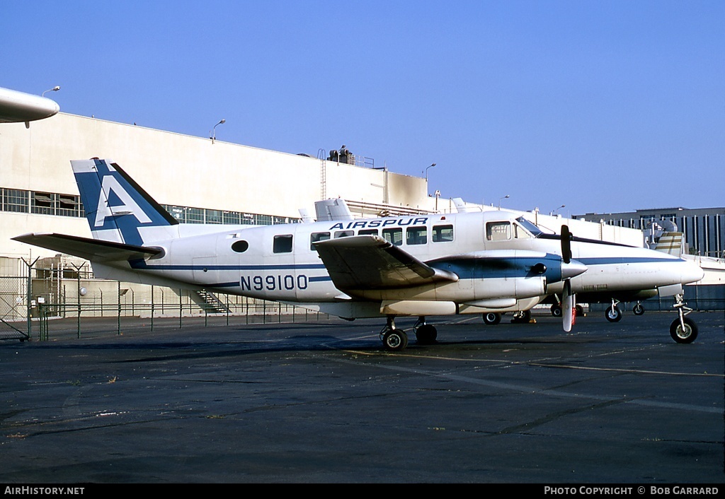 Aircraft Photo of N99100 | Beech 99 Airliner | Airspur | AirHistory.net #27359