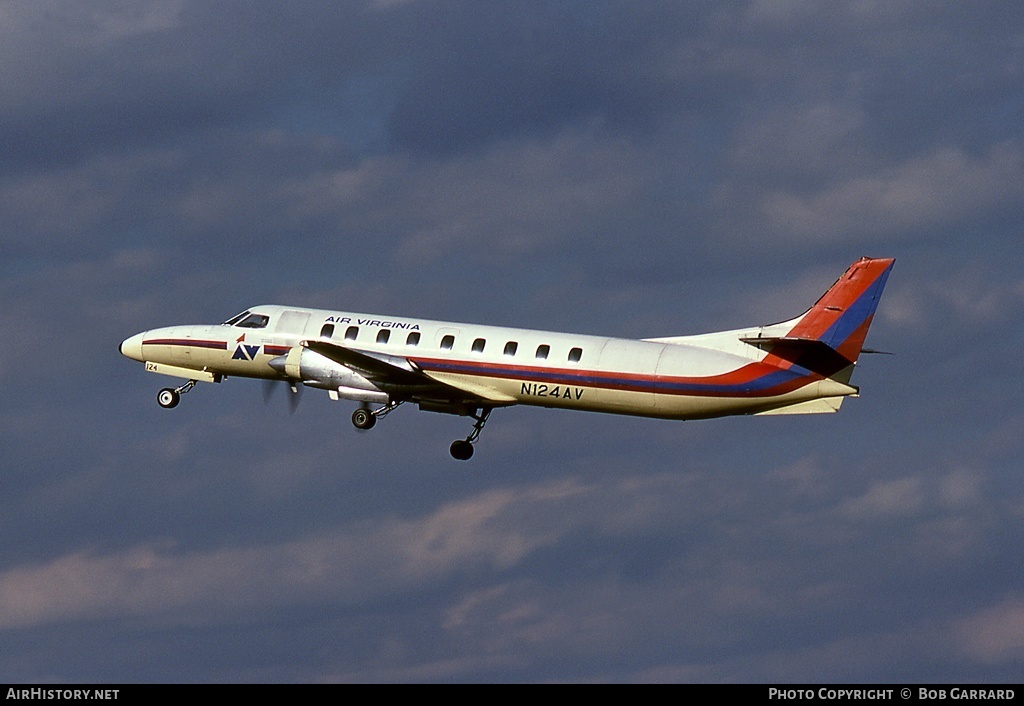 Aircraft Photo of N124AV | Swearingen SA-226TC Metro II | Air Virginia | AirHistory.net #27361