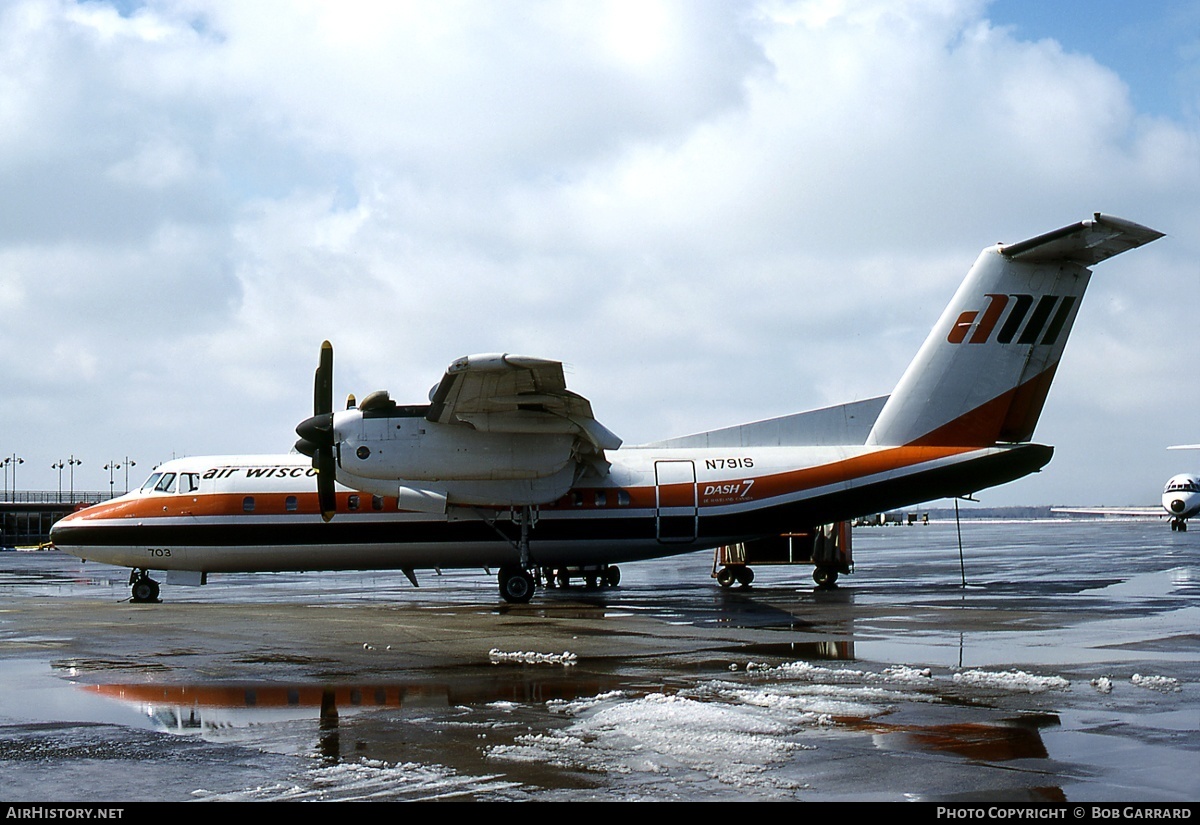 Aircraft Photo of N791S | De Havilland Canada DHC-7-103 Dash 7 | Air Wisconsin | AirHistory.net #27363