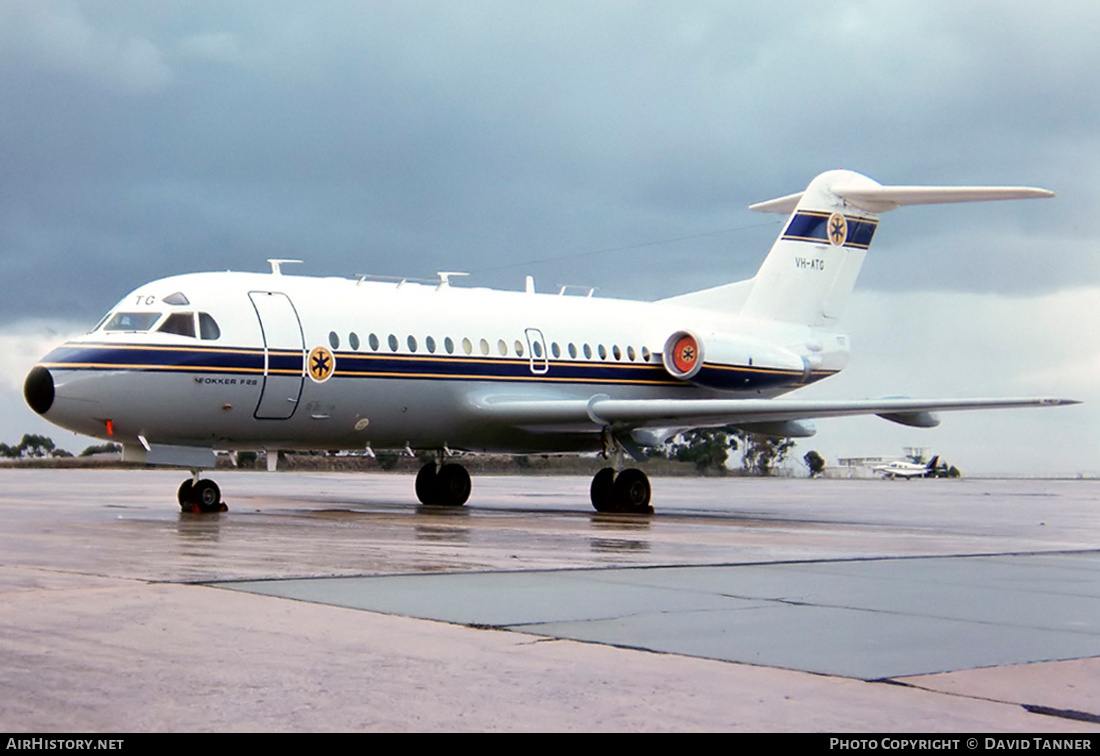 Aircraft Photo of VH-ATG | Fokker F28-1000 Fellowship | Department of Transport | AirHistory.net #27366