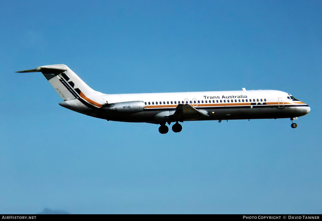 Aircraft Photo of VH-TJQ | McDonnell Douglas DC-9-31 | Trans-Australia Airlines - TAA | AirHistory.net #27373