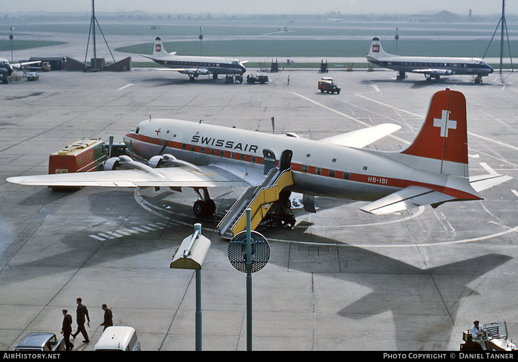 Aircraft Photo of HB-IBI | Douglas DC-6B | Swissair | AirHistory.net #27391