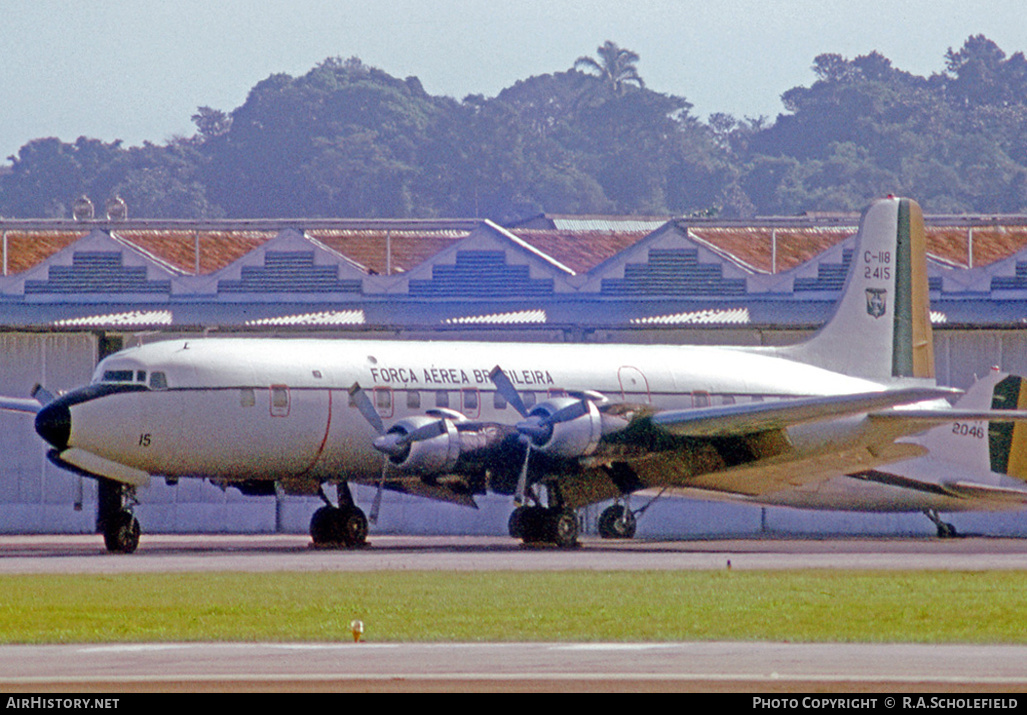 Aircraft Photo of 2415 | Douglas C-118 | Brazil - Air Force | AirHistory.net #27395