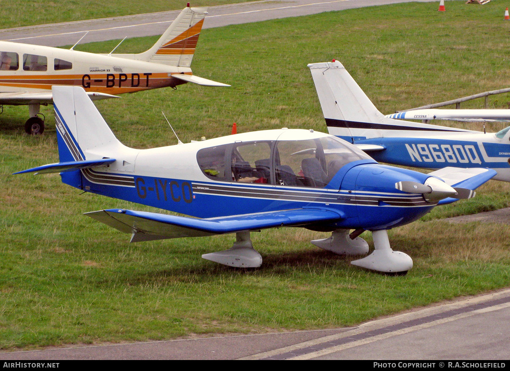 Aircraft Photo of G-IYCO | Robin DR-500-200I President | R.A.Walters | AirHistory.net #27411