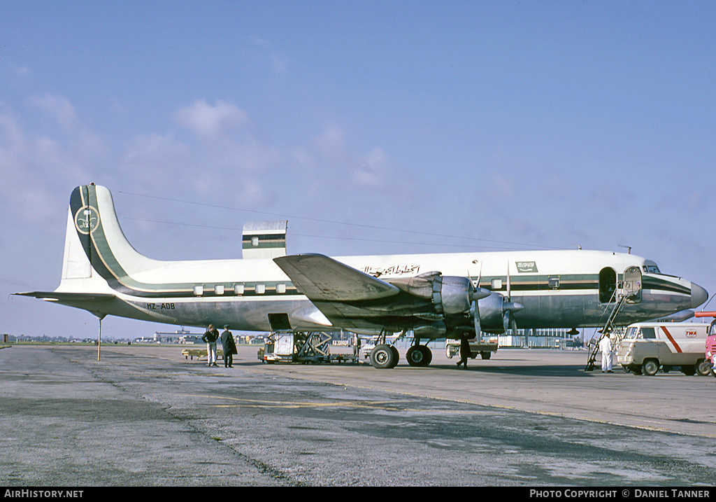 Aircraft Photo of HZ-ADB | Douglas DC-6A | Saudi Arabian Airlines | AirHistory.net #27412
