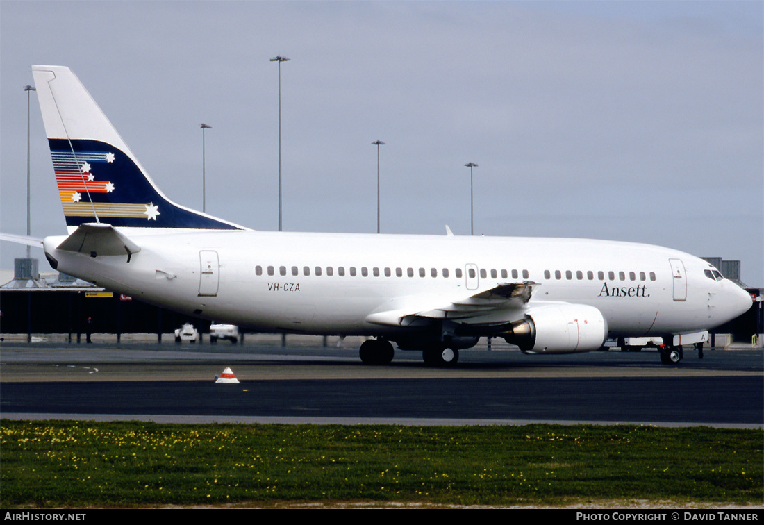 Aircraft Photo of VH-CZA | Boeing 737-377 | Ansett | AirHistory.net #27418