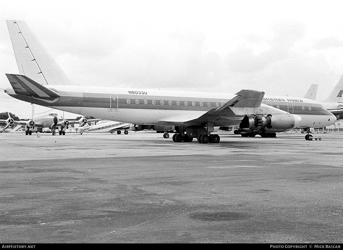 Aircraft Photo of N8033U | Douglas DC-8-21 | Bahamas World Airways | AirHistory.net #27421