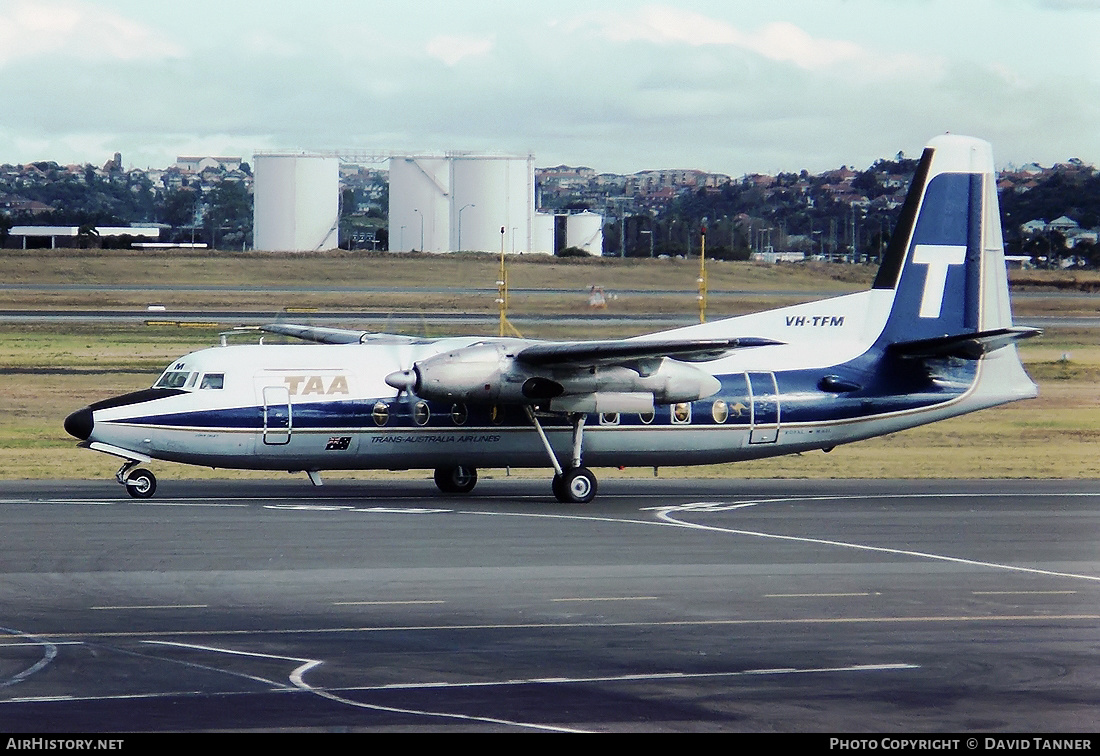 Aircraft Photo of VH-TFM | Fokker F27-600 Friendship | Trans-Australia Airlines - TAA | AirHistory.net #27428
