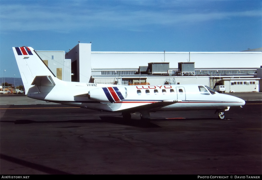 Aircraft Photo of VH-WNZ | Cessna 550 Citation II | Lloyd Aviation | AirHistory.net #27466