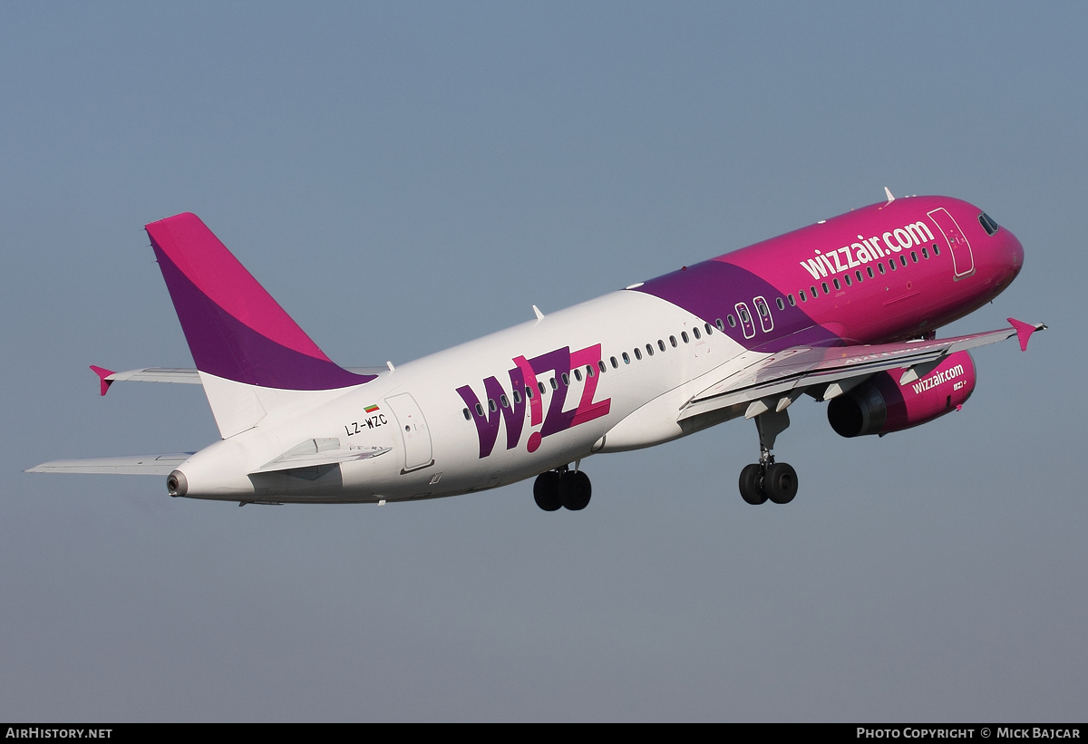 Aircraft Photo of LZ-WZC | Airbus A320-232 | Wizz Air | AirHistory.net #27467