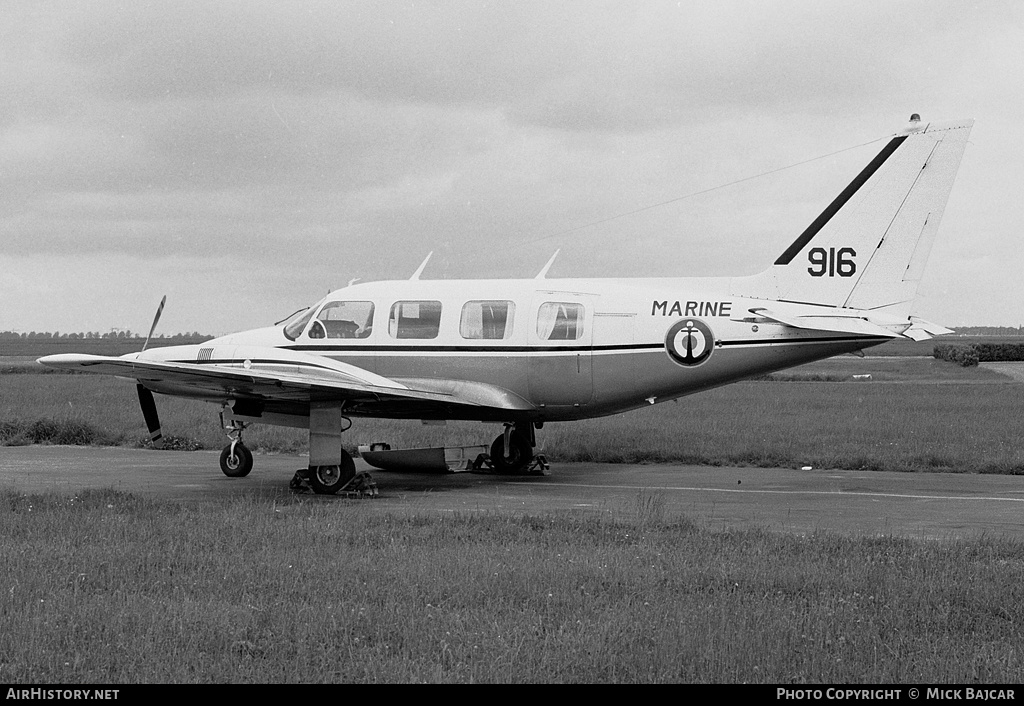Aircraft Photo of 916 | Piper PA-31-310 Navajo B | France - Navy | AirHistory.net #27470