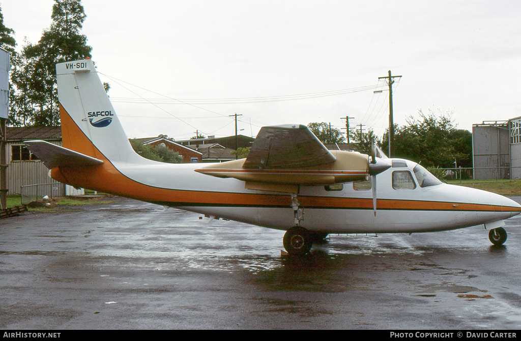 Aircraft Photo of VH-SDI | Rockwell 500S Shrike Commander | SAFCOL - South Australian Fishermans Co-Operative | AirHistory.net #27481