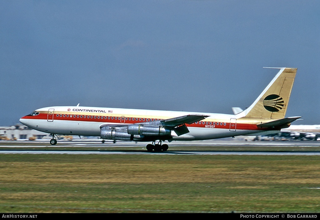 Aircraft Photo of N17207 | Boeing 720-024B | Continental Airlines | AirHistory.net #27486