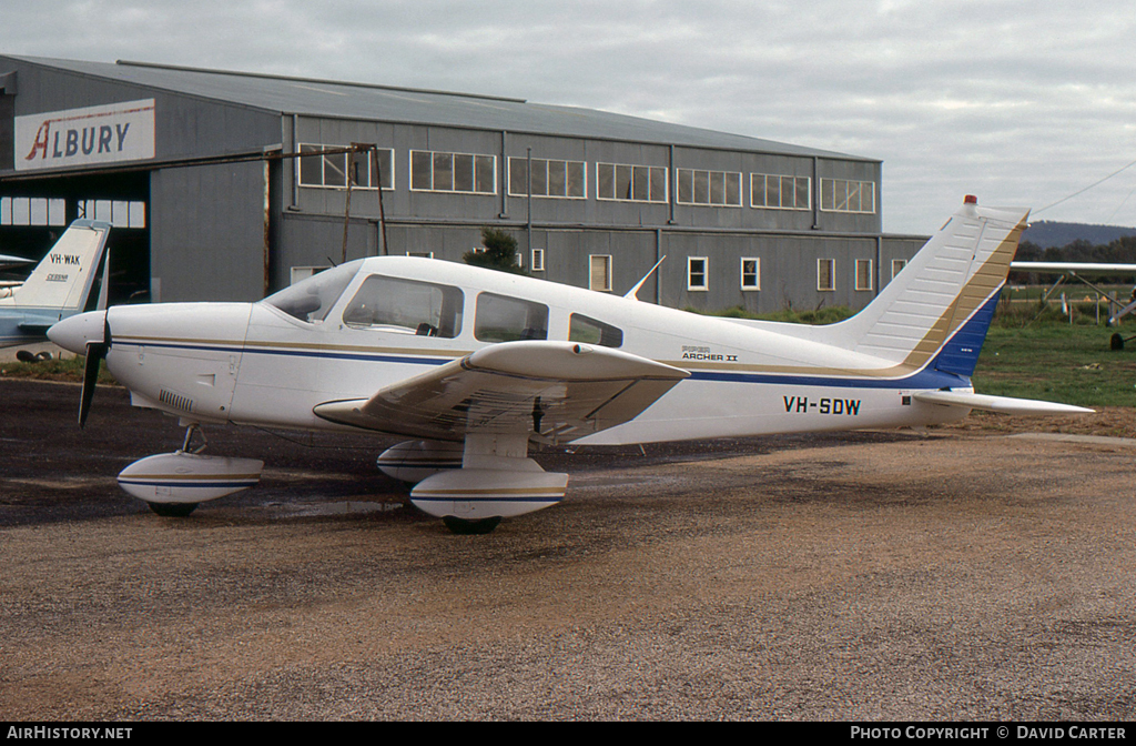 Aircraft Photo of VH-SDW | Piper PA-28-181 Archer II | AirHistory.net #27490