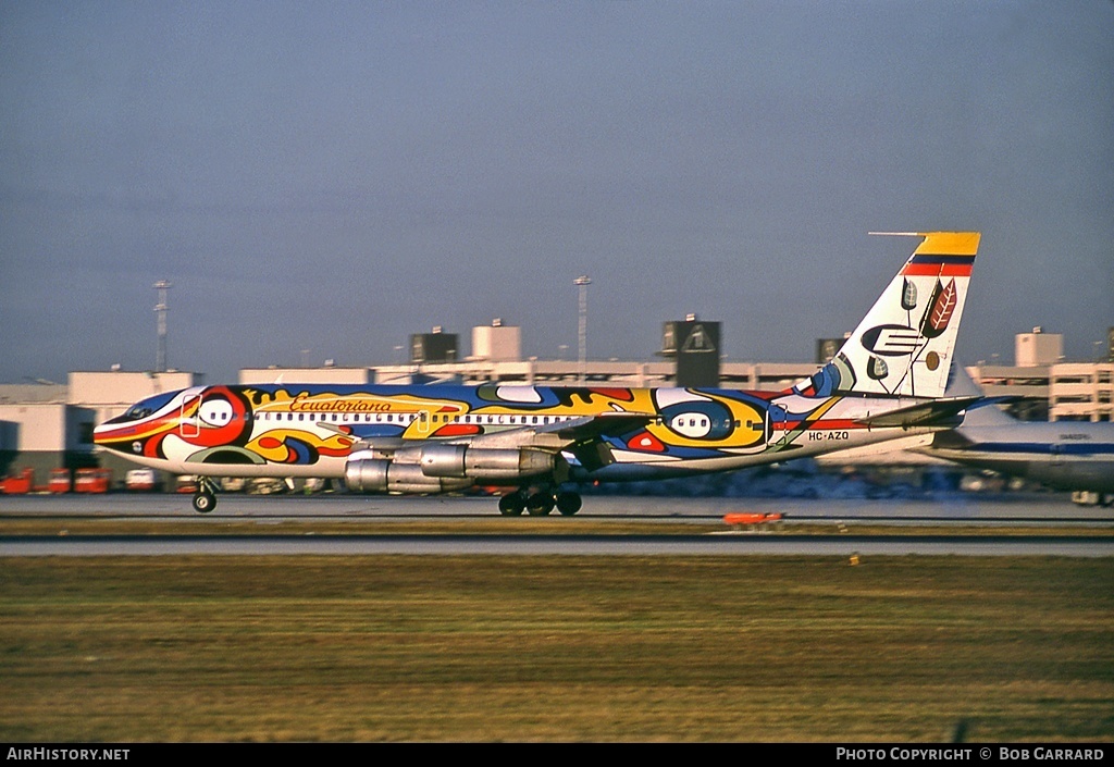 Aircraft Photo of HC-AZQ | Boeing 720-023B | Ecuatoriana | AirHistory.net #27491