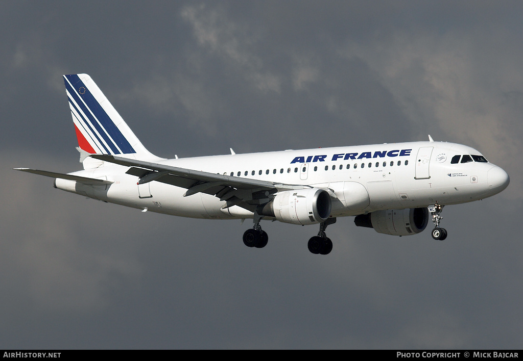 Aircraft Photo of F-GPMC | Airbus A319-113 | Air France | AirHistory.net #27493