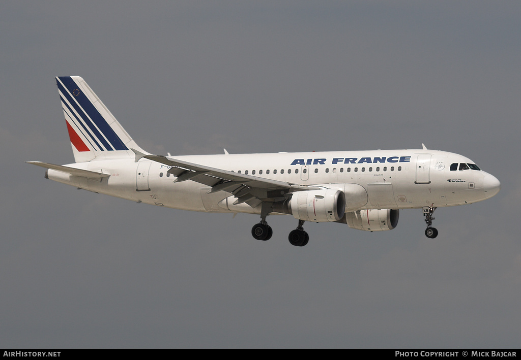 Aircraft Photo of F-GRXB | Airbus A319-111 | Air France | AirHistory.net #27494