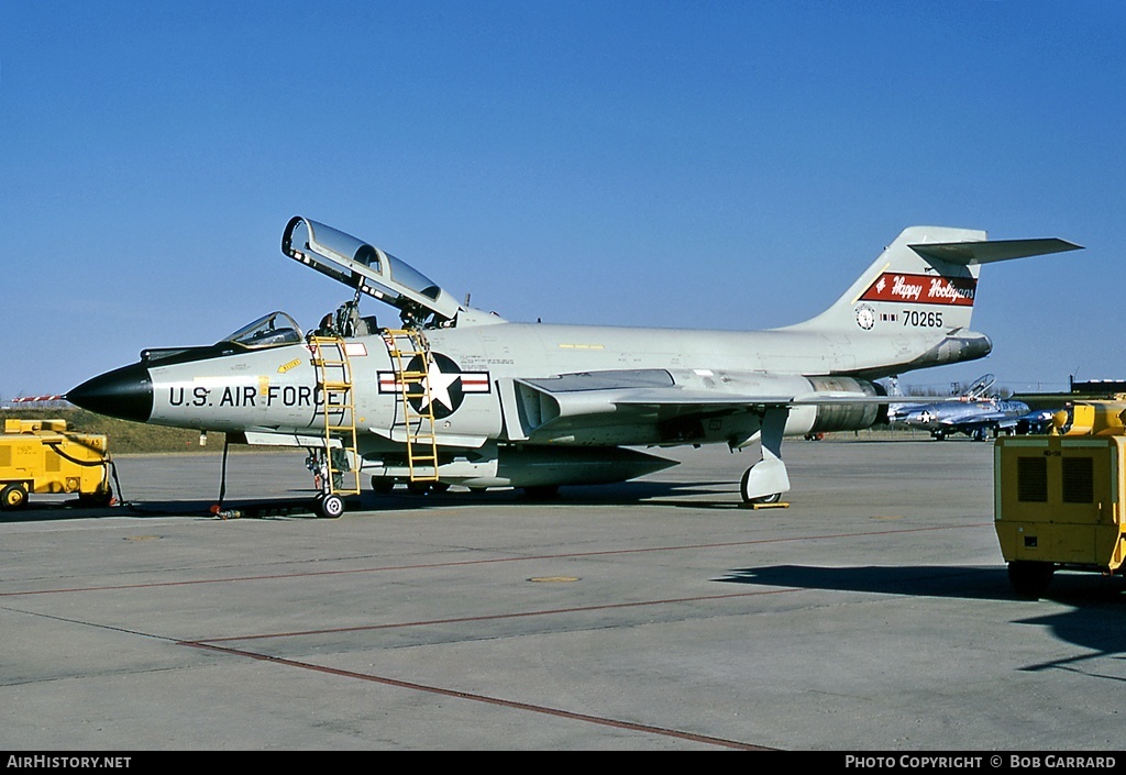 Aircraft Photo of 57-265 / 70265 | McDonnell F-101B Voodoo | USA - Air Force | AirHistory.net #27496