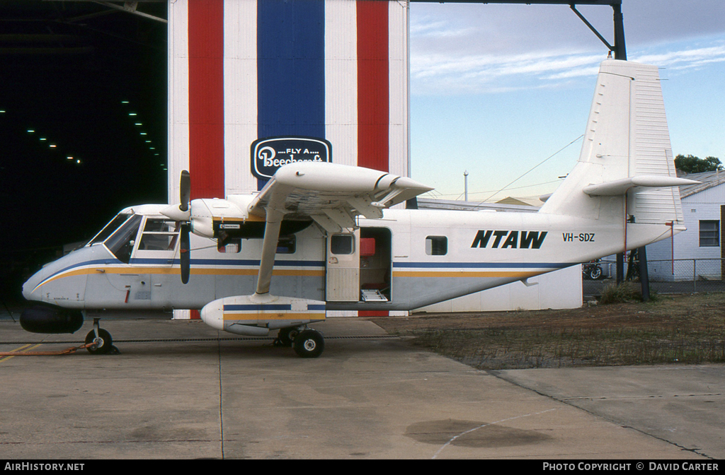 Aircraft Photo of VH-SDZ | GAF N-22S Searchmaster B | Northern Territory Aerial Works - NTAW | AirHistory.net #27501