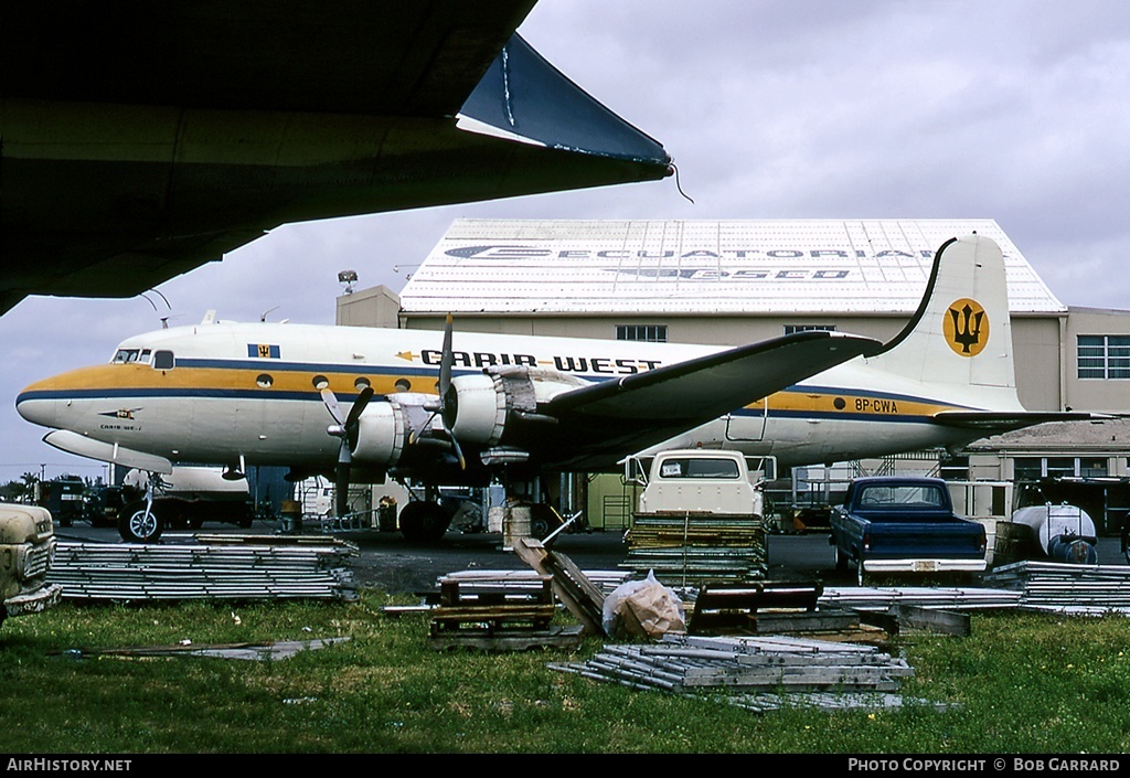 Aircraft Photo of 8P-CWA | Douglas C-54B Skymaster | Carib West | AirHistory.net #27510