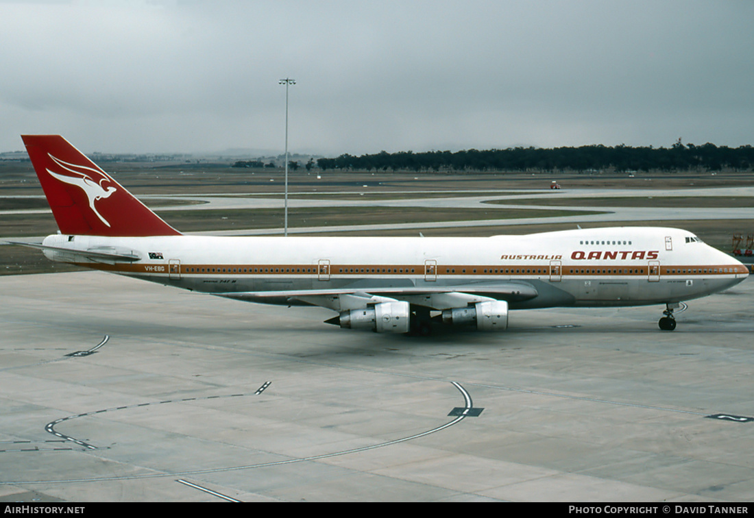 Aircraft Photo of VH-EBG | Boeing 747-238B | Qantas | AirHistory.net #27528