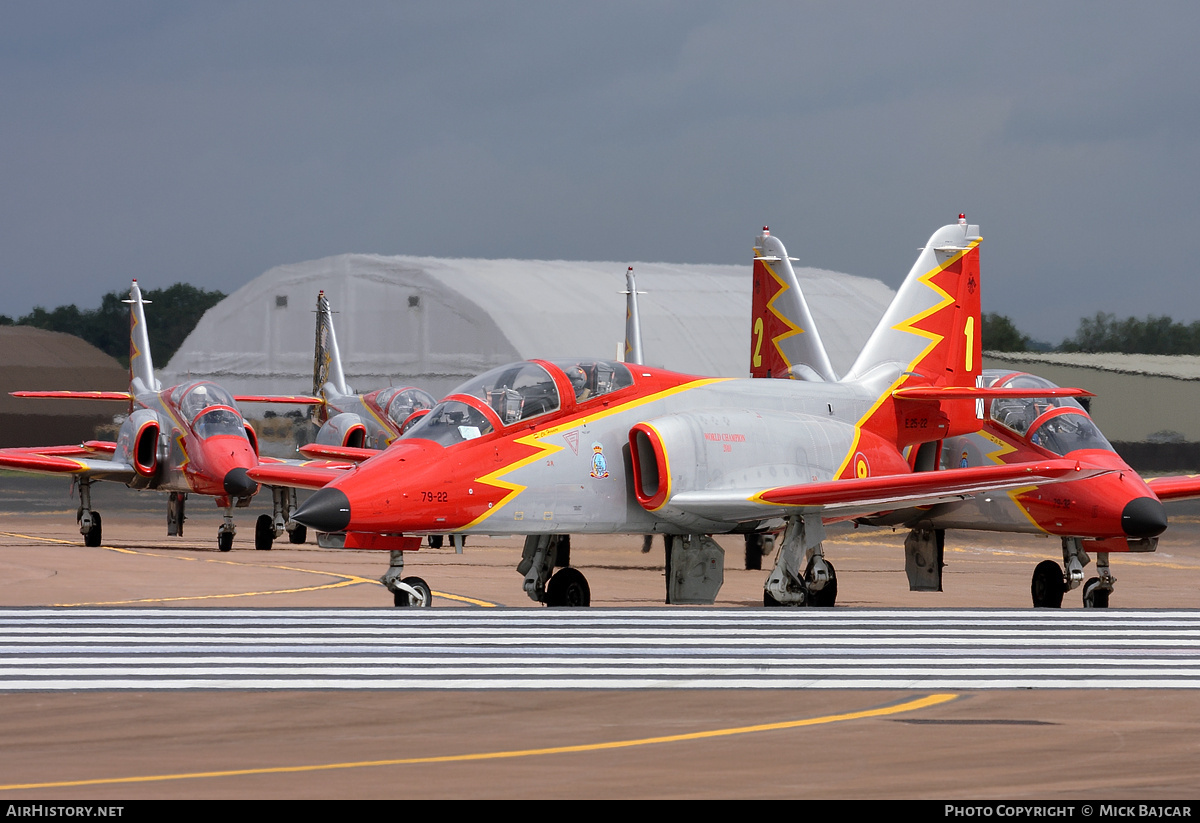 Aircraft Photo of E.25-22 | CASA C101EB Aviojet | Spain - Air Force | AirHistory.net #27559