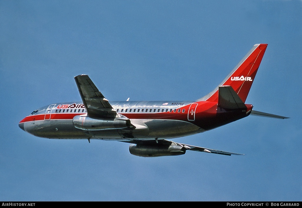 Aircraft Photo of N321AU | Boeing 737-2B7/Adv | USAir | AirHistory.net #27581