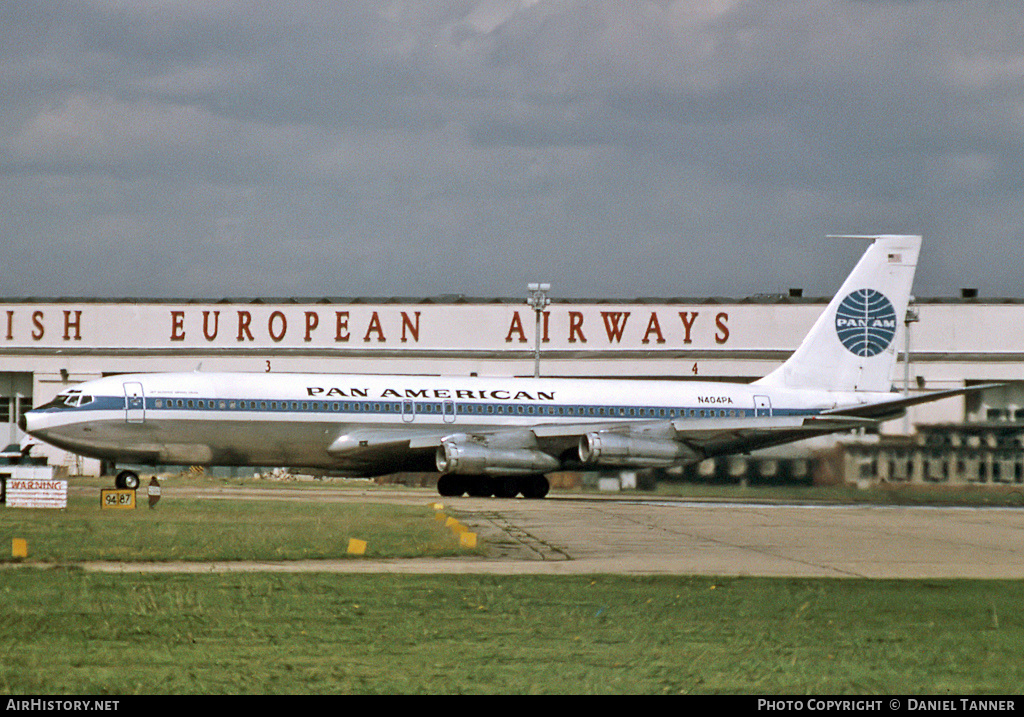 Aircraft Photo of N404PA | Boeing 707-321B | Pan American World Airways - Pan Am | AirHistory.net #27586
