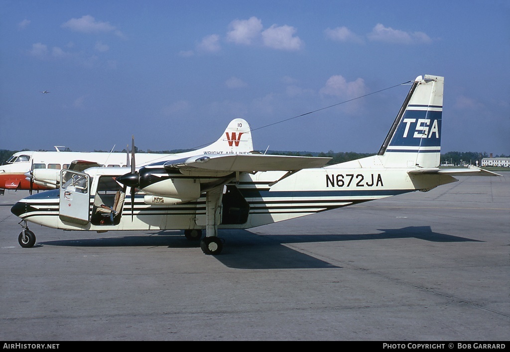 Aircraft Photo of N672JA | Britten-Norman BN-2 Islander | Tri State Airlines | AirHistory.net #27590