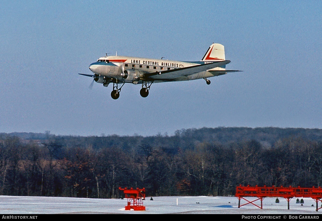 Aircraft Photo of N30087 | Douglas DC-3(C) | Lake Central Airlines | AirHistory.net #27595