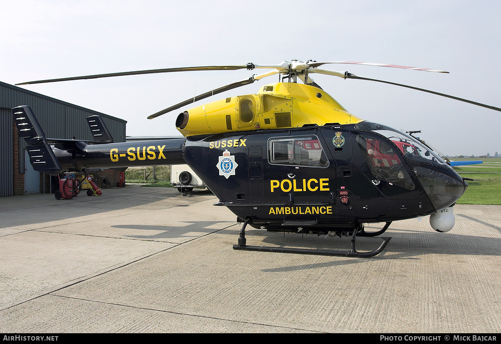 Aircraft Photo of G-SUSX | McDonnell Douglas MD-902 Explorer | Police | AirHistory.net #27601