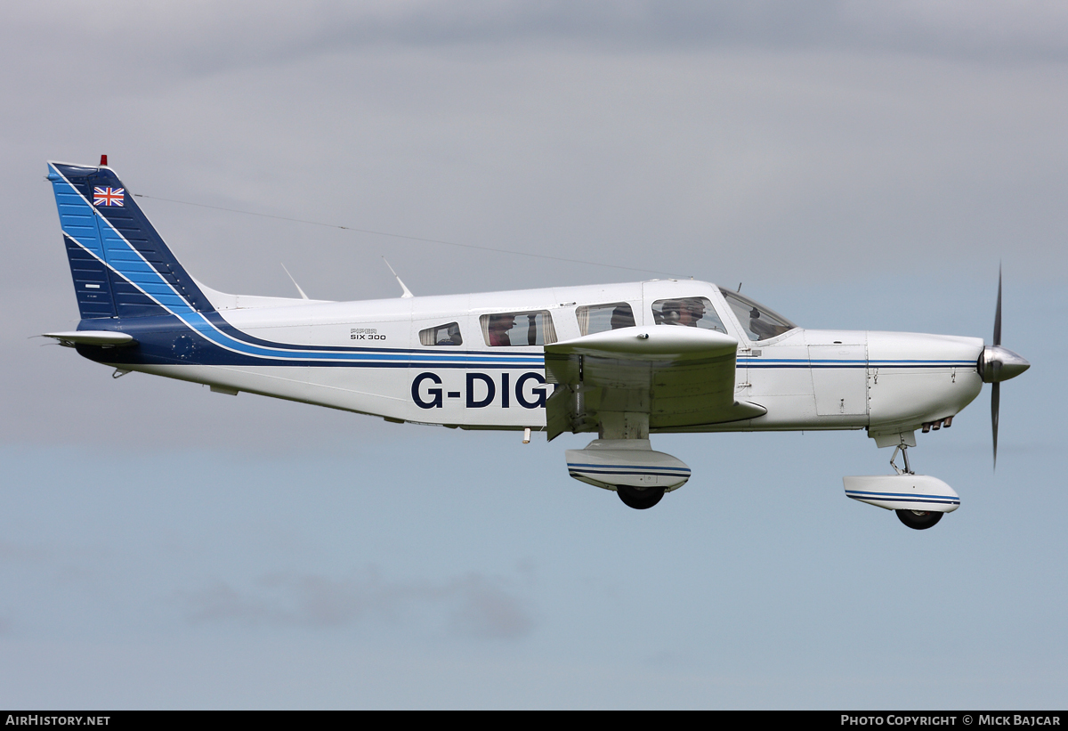 Aircraft Photo of G-DIGI | Piper PA-32-300 Cherokee Six 300 | AirHistory.net #27620